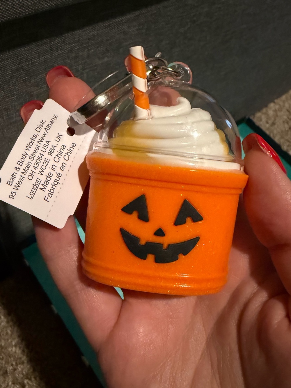 Bath And Body Works Hand Sanitizer Holder Keychain